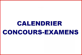 Calendrier de tous les examens et concours au Sénégal session 2023