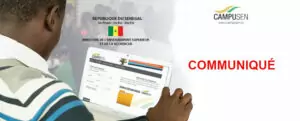 Communiqué debut des Inscriptions des Nouveaux Bacheliers Orientés par CAMPUSEN 2023