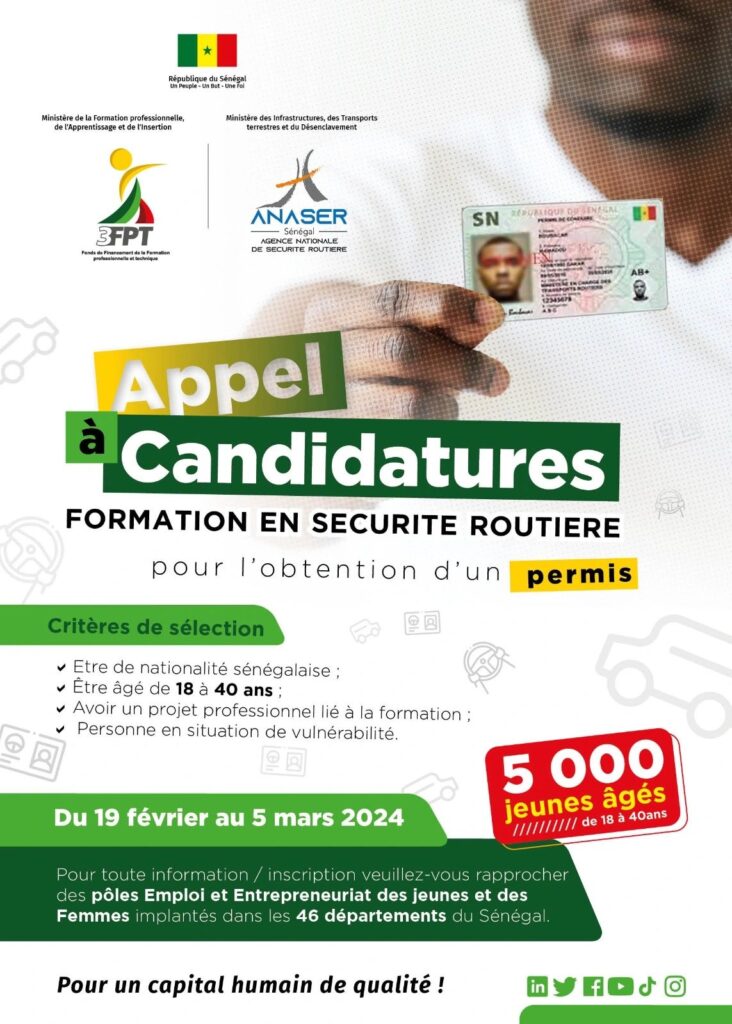 Obtention d’un permis avec 3FPT – Critères de sélection