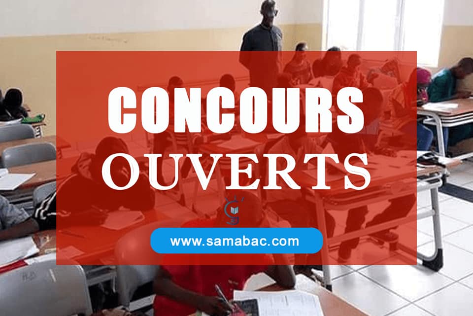 Tous les Concours qui sont actuellement ouverts ( 2025)