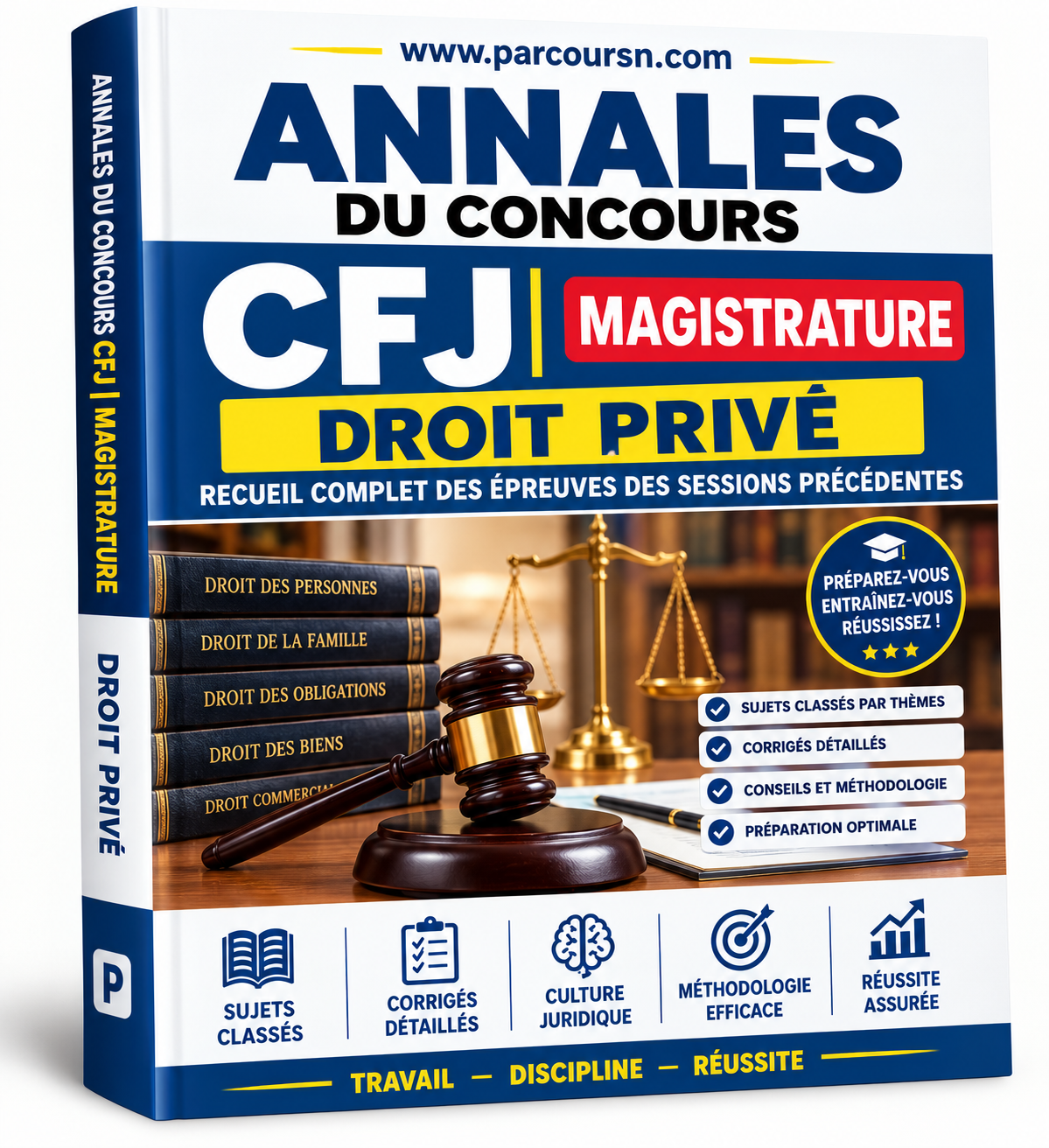Annales du Concours CFJ Magistrature – Option Droit privé | PDF
