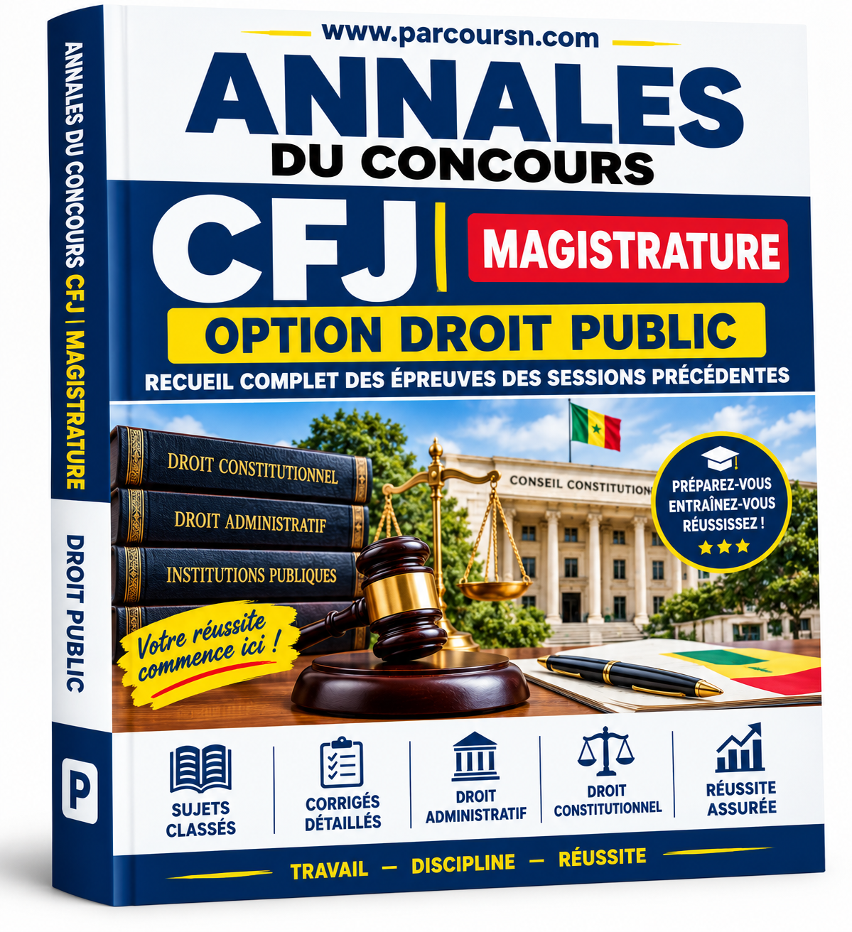Annales du Concours CFJ Magistrature – Option Droit public | PDF